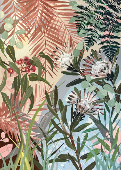 Proteas And Gums | Original Artwork