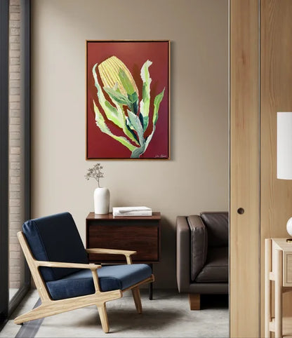 Maroon Banksia | Original Artwork