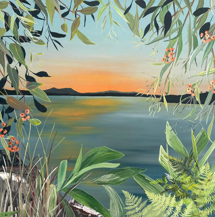 Sunset Mountains | Original Artwork